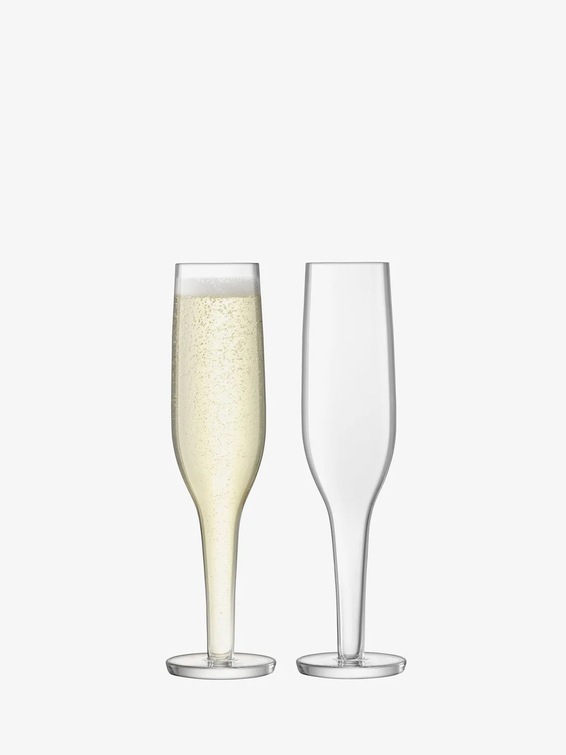 LSA Epoque champagneglas 2 stk hult skaft