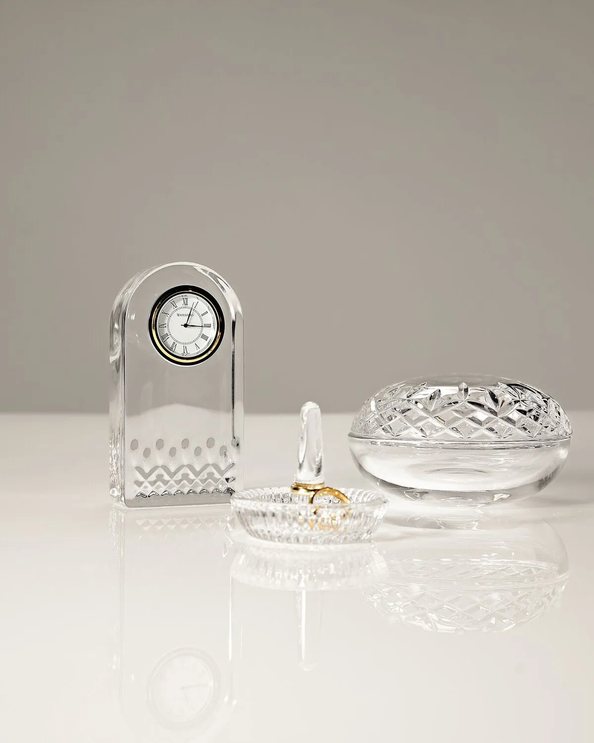 Waterford Lismore Essence Clock ur krystal
