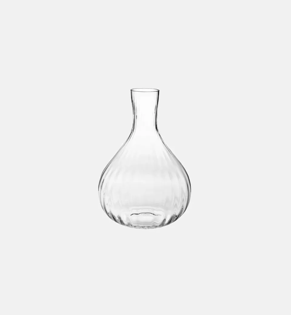 Krosno riflet flaskevase 47 cm klart glas