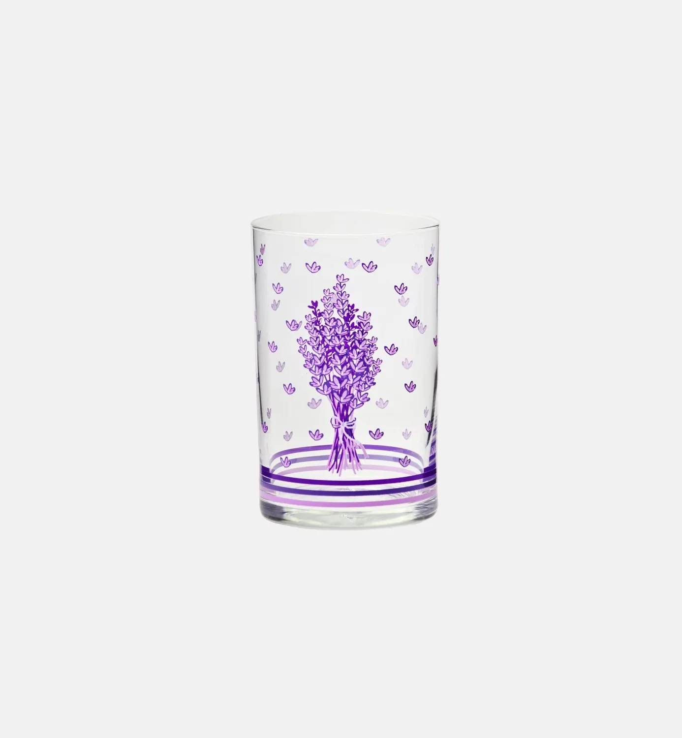 Krosno LAVENDER glas 250 ml 6 stk lavendel