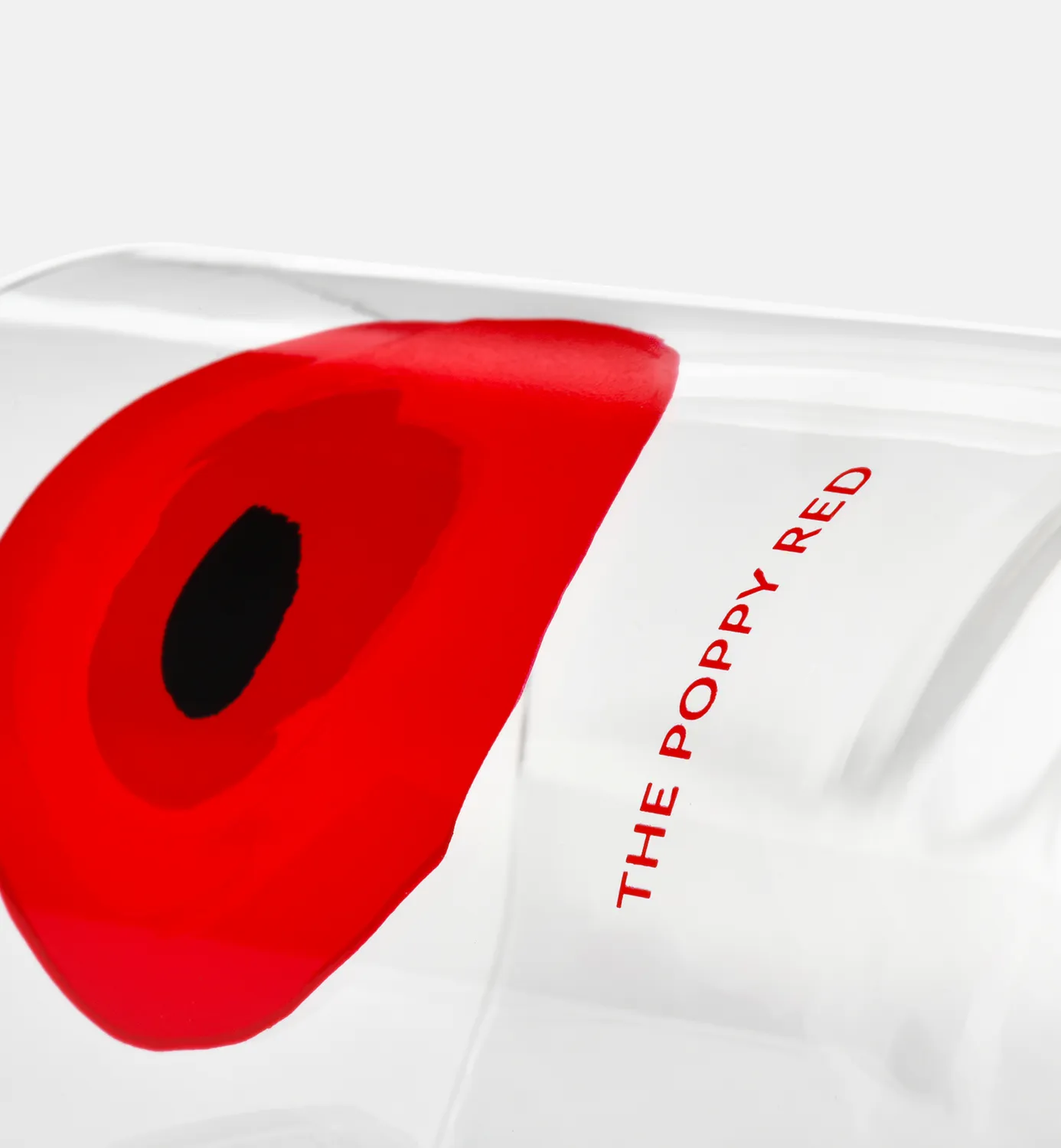 Krosno Polka Poppy Red drikkeglas 250 ml valmue