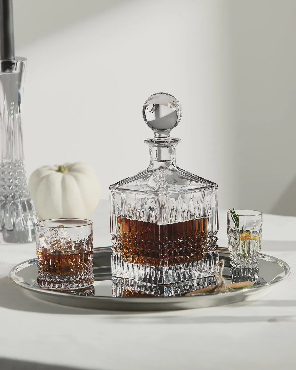 Waterford Lismore Diamond shotglas sæt 4 krystal