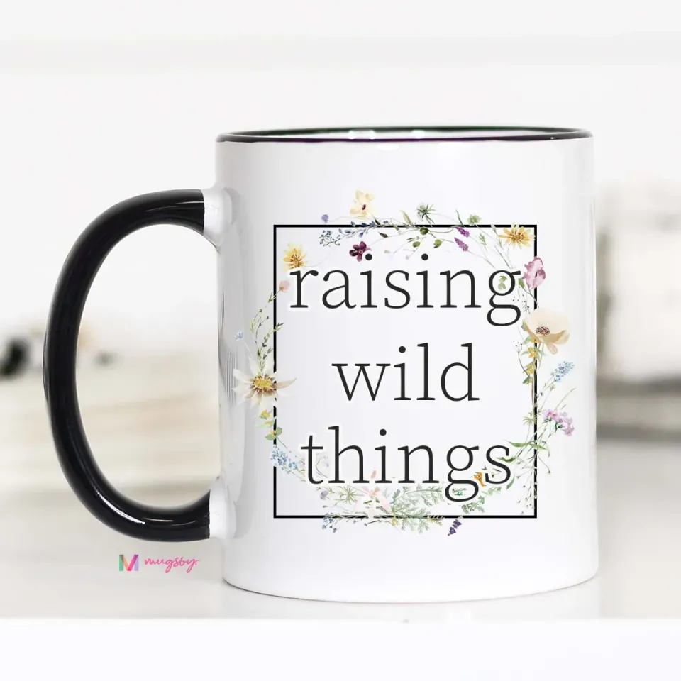 Mugsby Raising Wild Things krus 325 ml morsdag