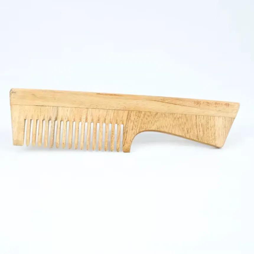 El'Cobre Neem Comb kam træ lige skaft