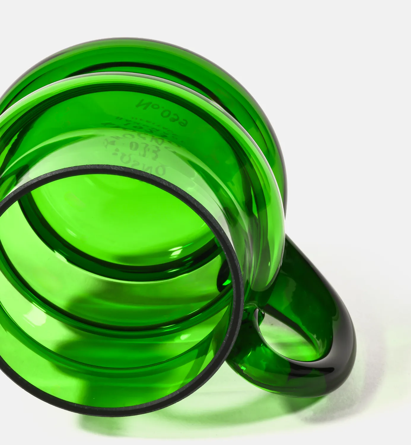 Krosno Double Bubble 1969 krystalkop 190 ml emerald
