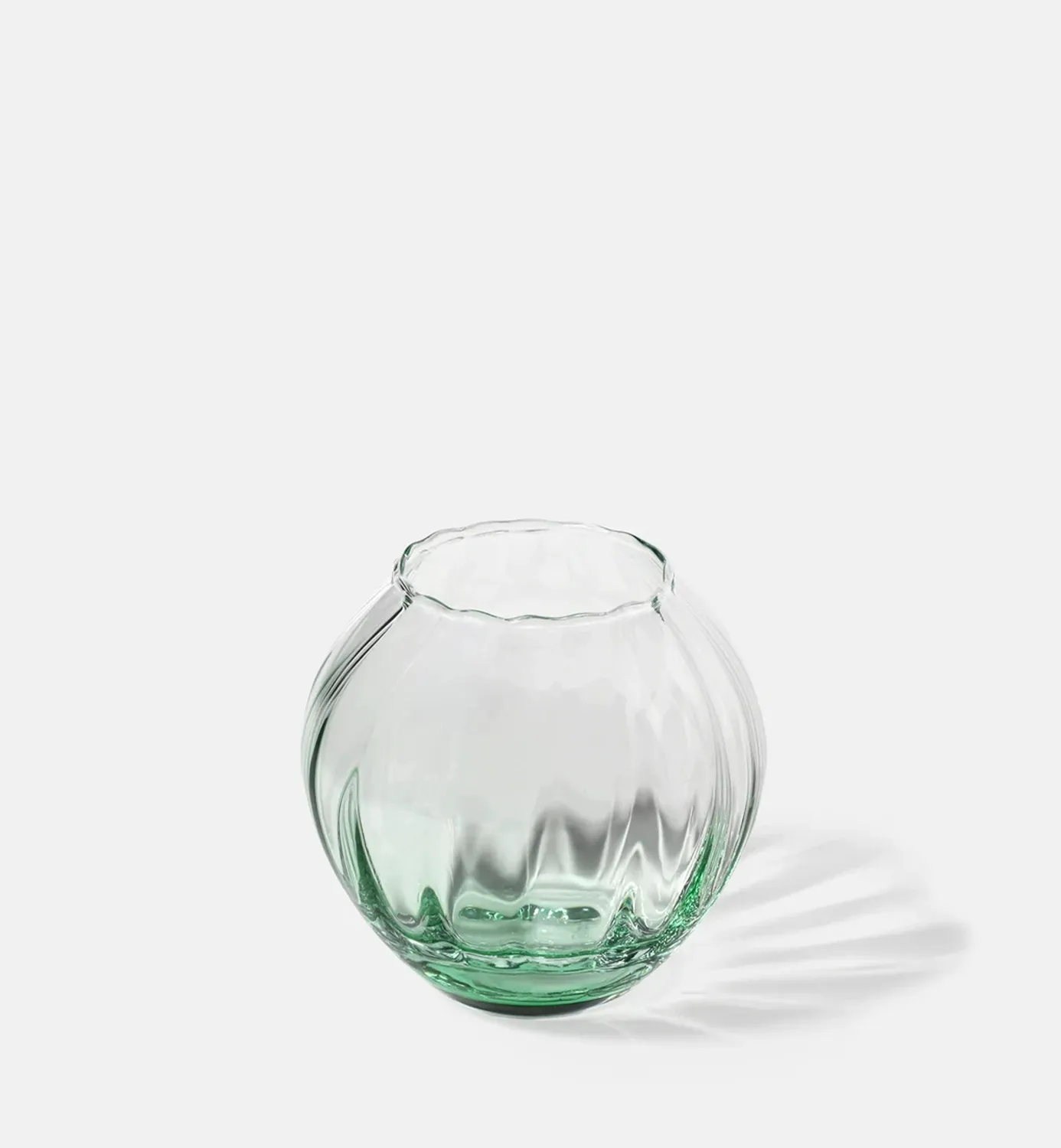 Krosno Gemstone lysestage glas smaragd 11,4 cm