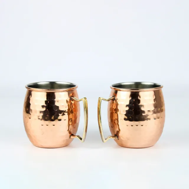 El'Cobre Mule Krus kobberbelagt 2 stk 450 ml