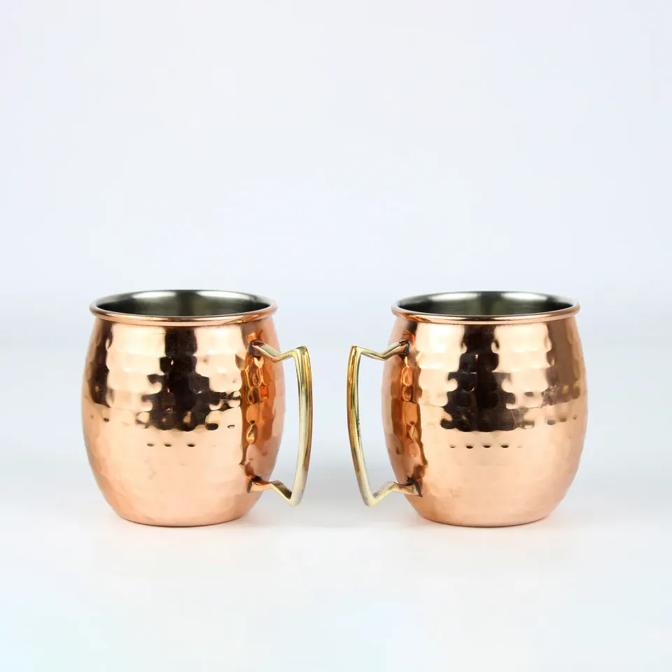 El'Cobre Mule Krus kobberbelagt 2 stk 450 ml
