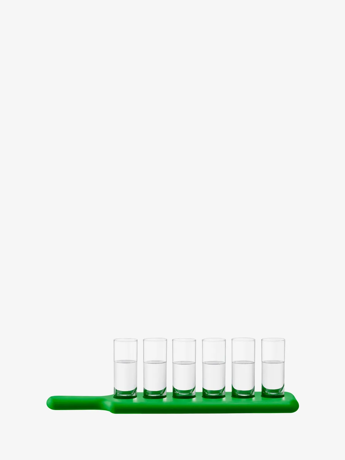 LSA Paddle Pop vodka serveringssæt glas Meadow Green