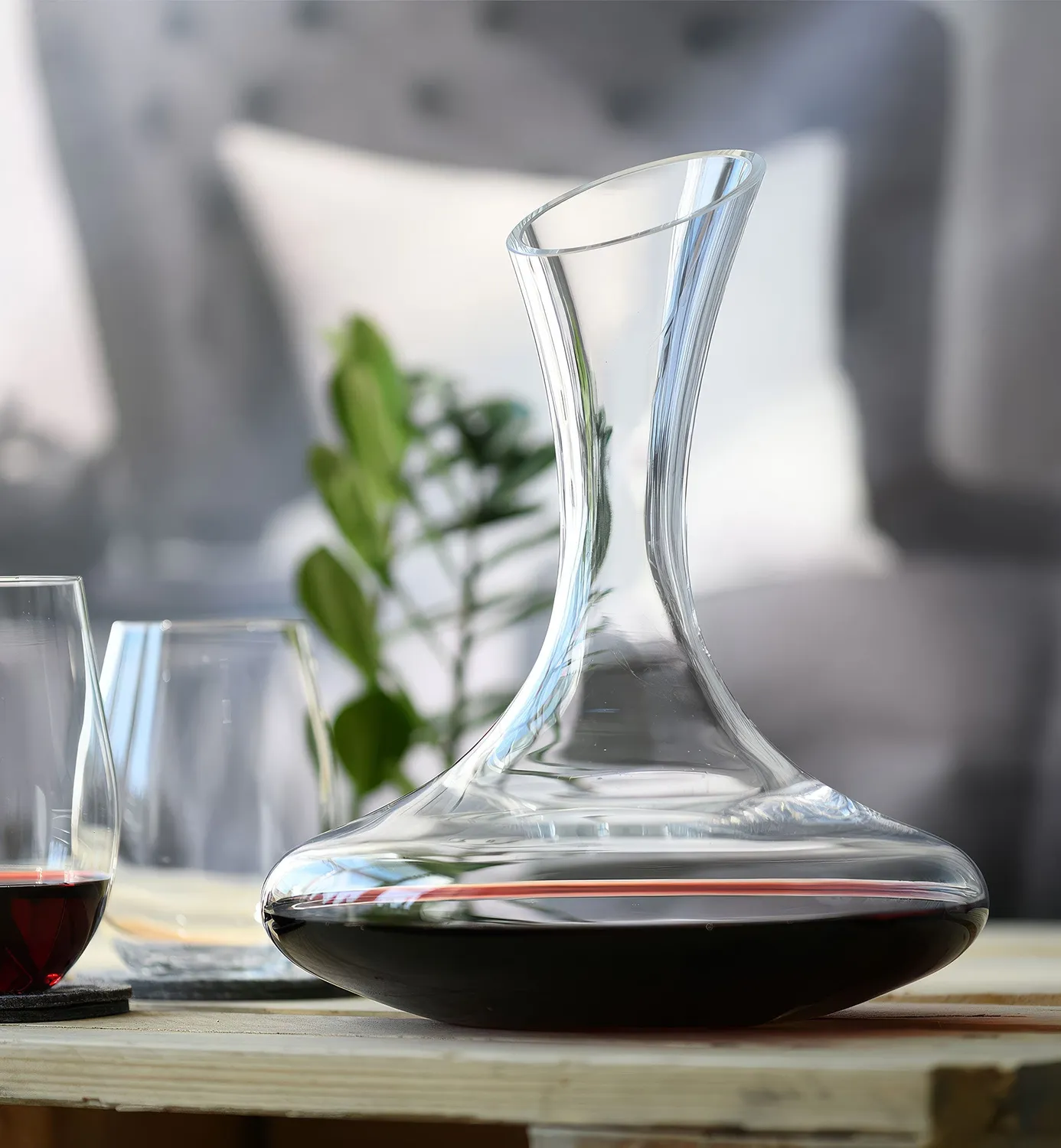Krosno Avant-Garde vinkaraffel 1500 ml krystal