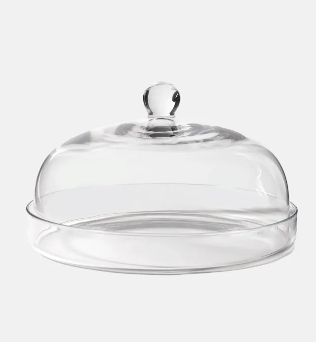 Krosno Elite kagefad med kuppel 28 cm glas