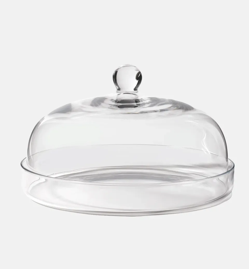 Krosno Elite kagefad med kuppel 28 cm glas