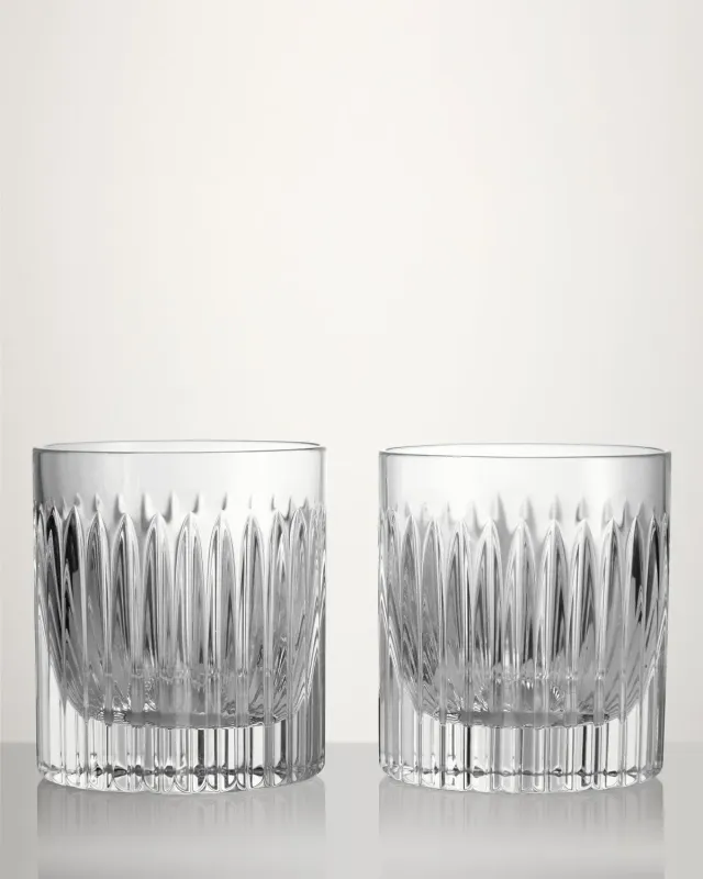 Waterford Aras Connoisseur Straight Tumbler whiskyglas 2 stk krystal