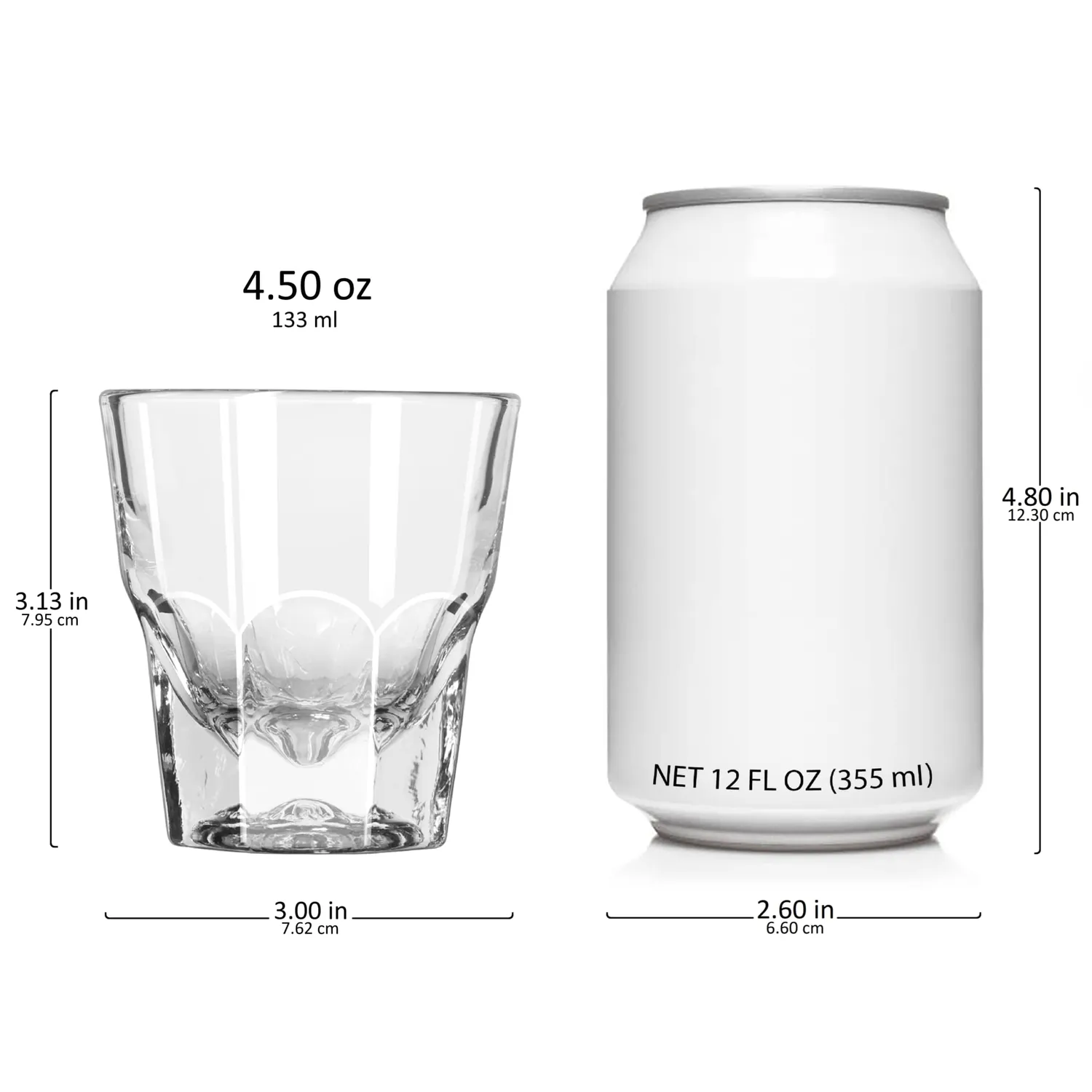 Libbey Gibraltar cortadoglas 133 ml sæt 12 DuraTuff