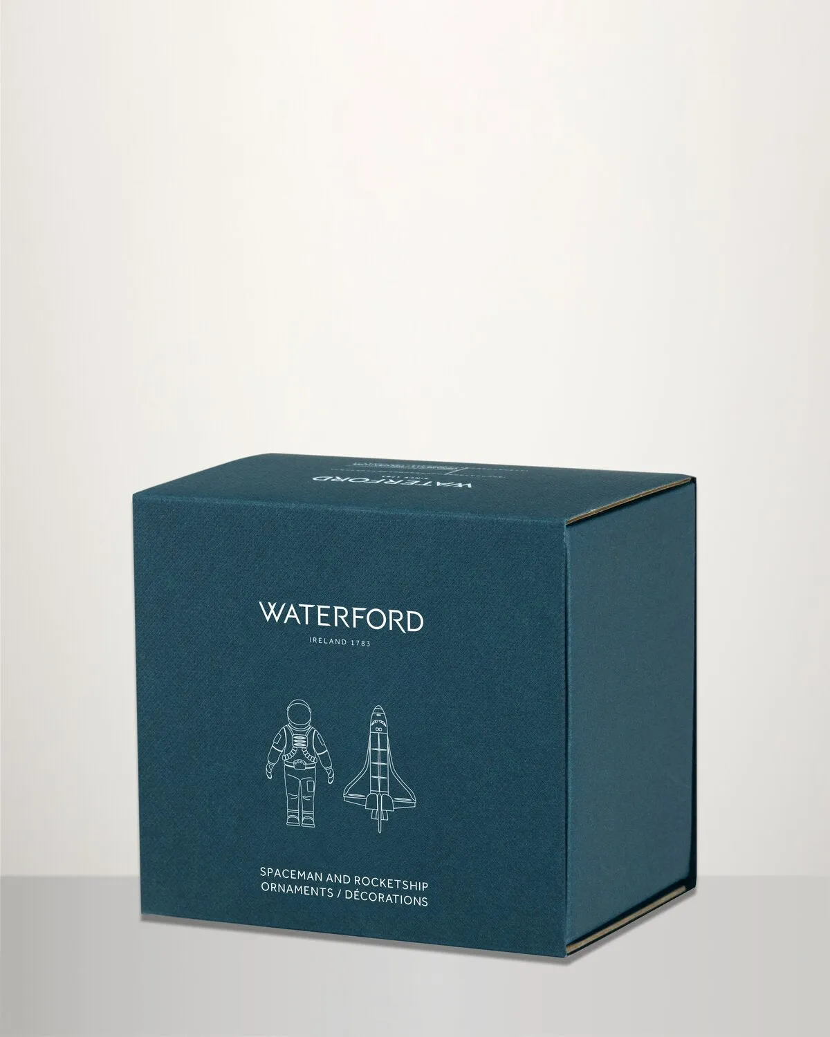 Waterford Christmas Spaceman julepynt guld 2 stk