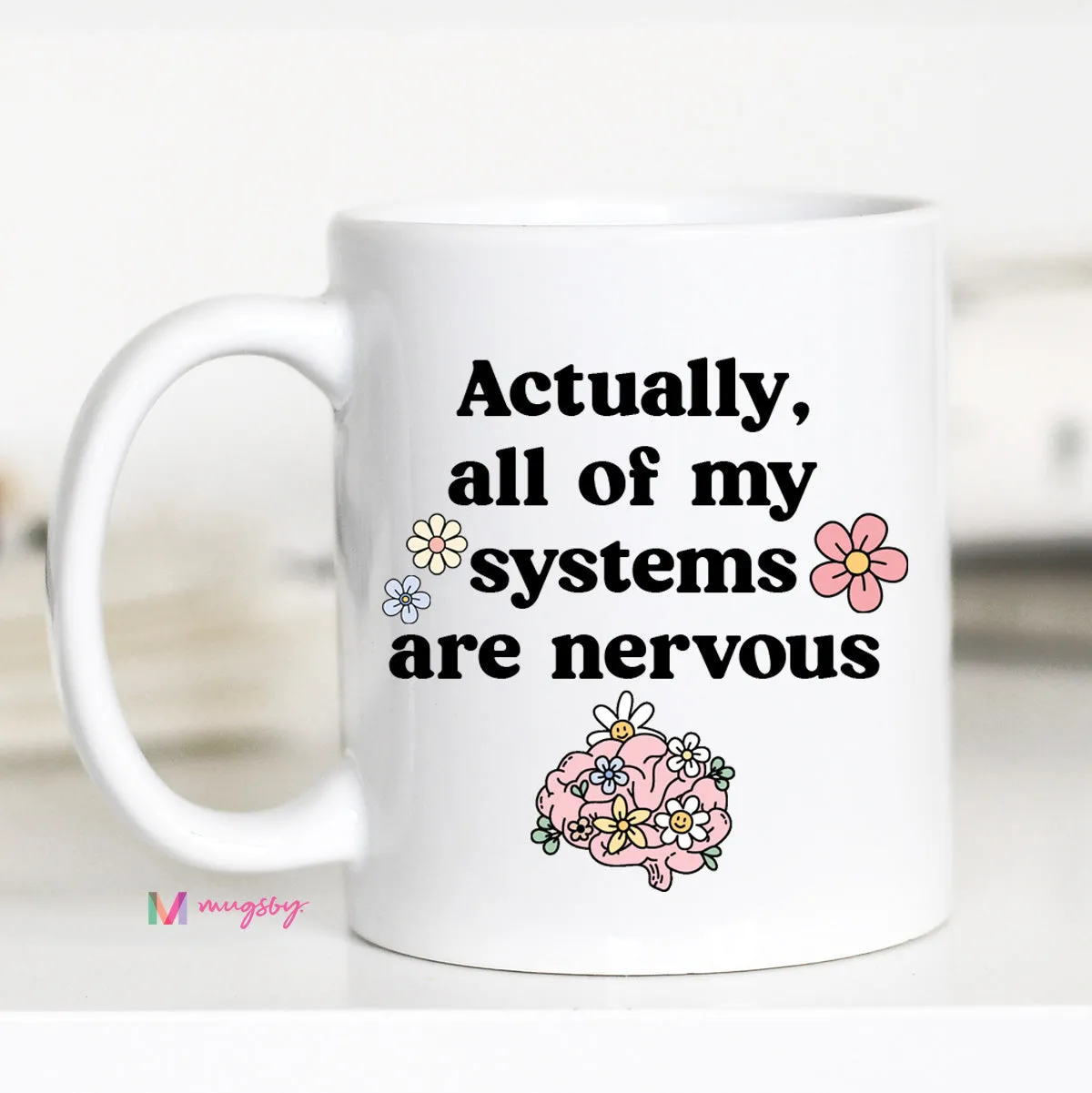 Mugsby All My Systems Are Nervous krus 325 ml