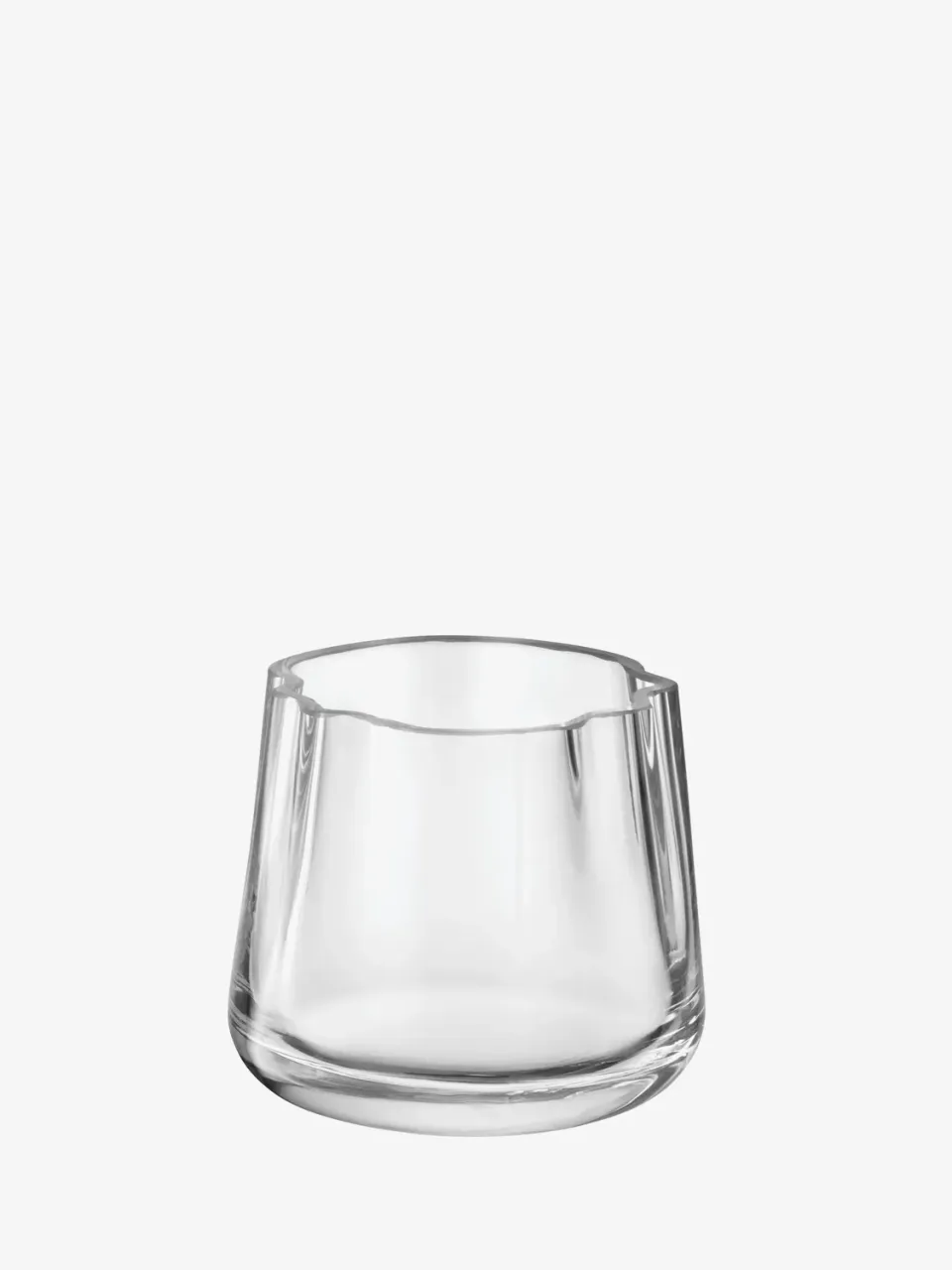 LSA Lagoon fyrfadsstage vase glas seegrøn
