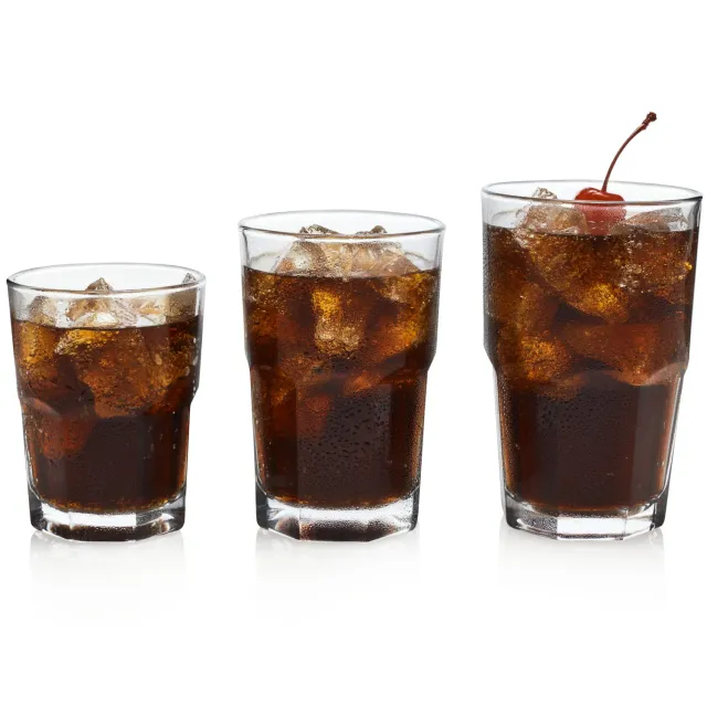 Libbey Boston glassæt 18 stk tumbler rocks juice klar