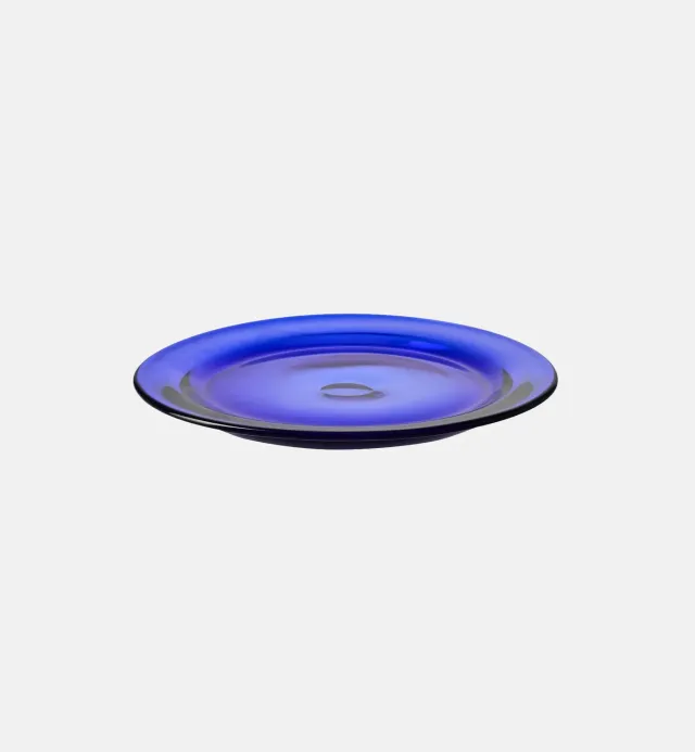 Krosno Gemstone fad 34 cm koboltblåt krystal