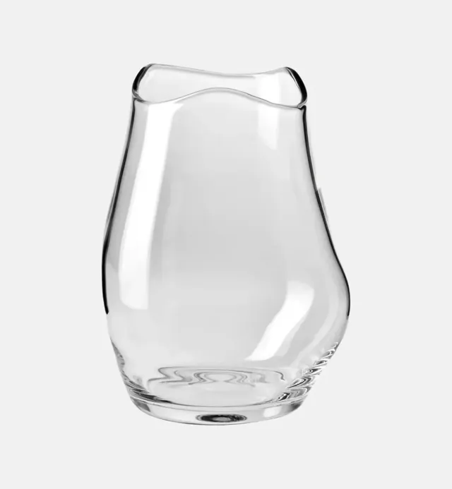 Krosno Organic vase klar 28 cm krystalglas