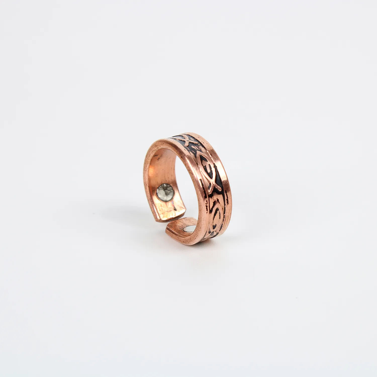El'Cobre Design 5 kobberring magnet justerbar