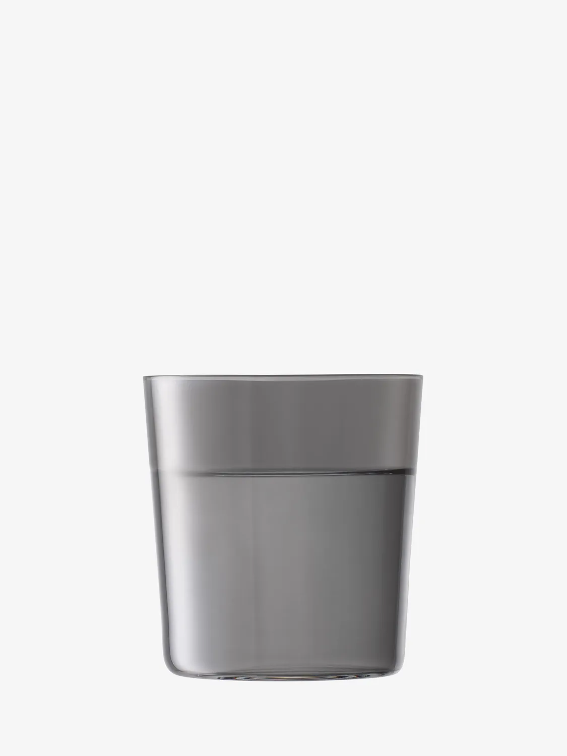 LSA Lunar tumbler glas 2 stk grå lustre