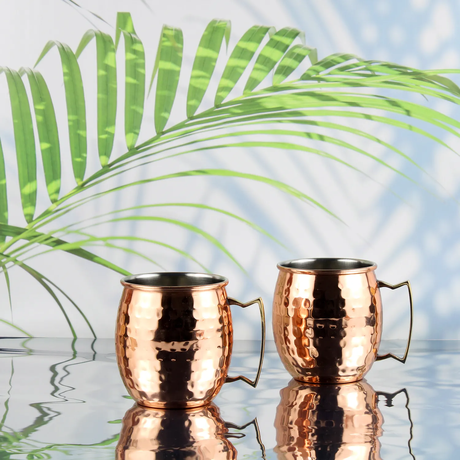 El'Cobre Mule Krus kobberbelagt 2 stk 450 ml