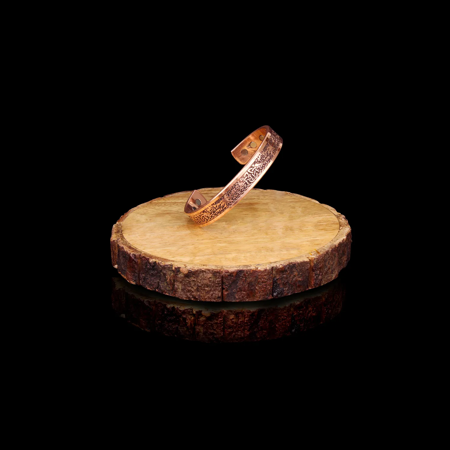 El'Cobre Design 21 kobberarmbånd magnet gaveæske