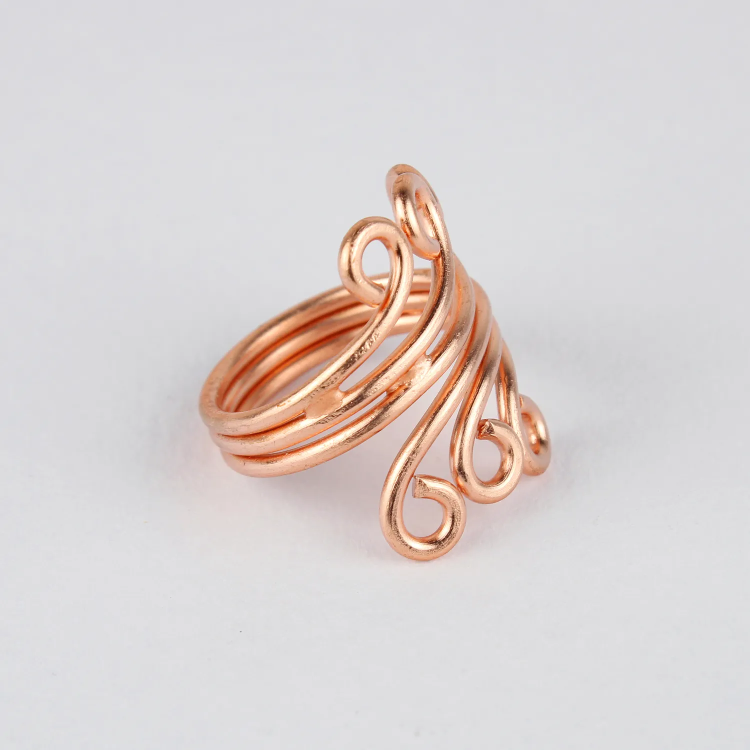El'Cobre kobberring Design 18 justerbar kobber