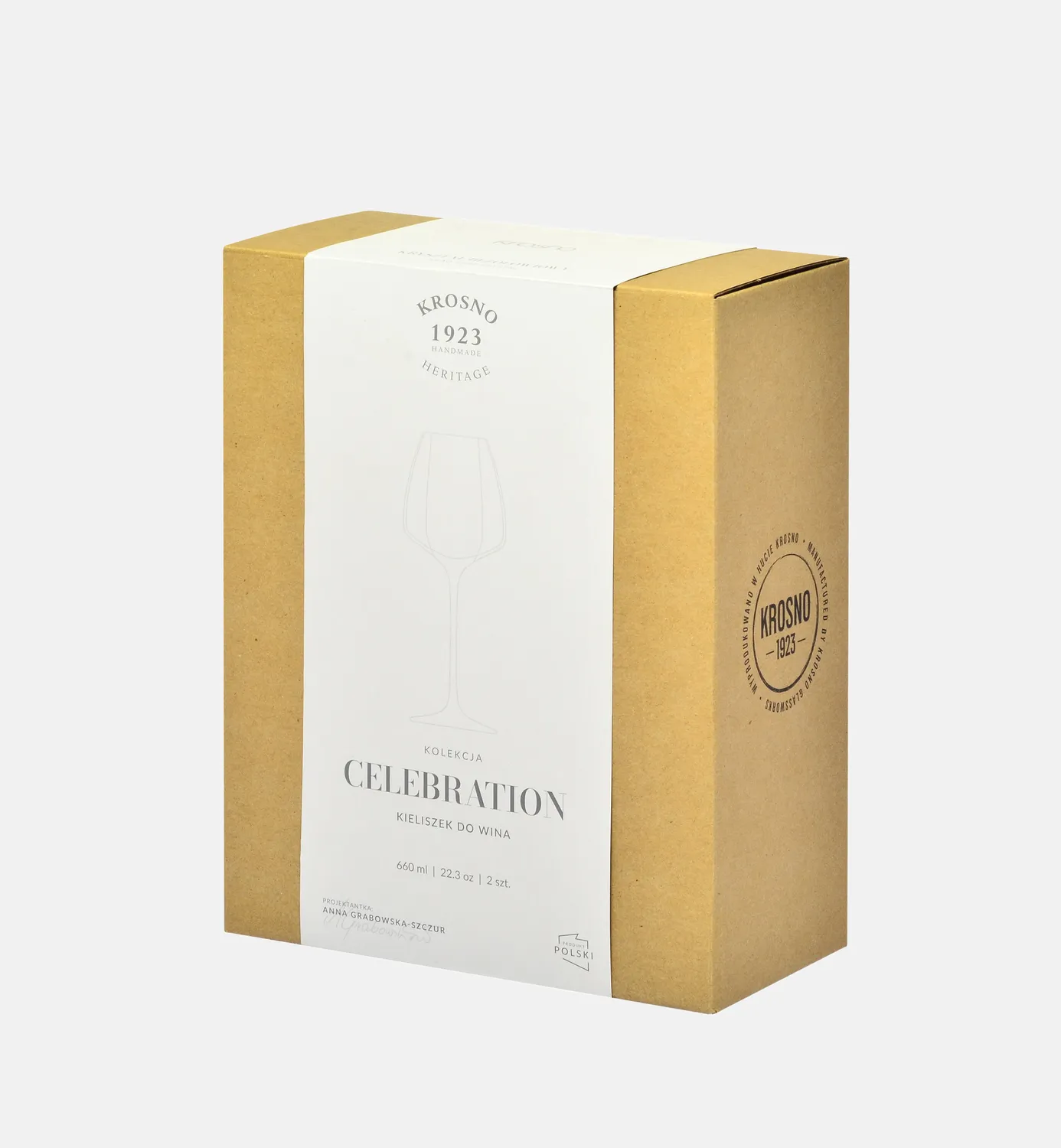 Krosno Celebration Celestine vinglas 660 ml