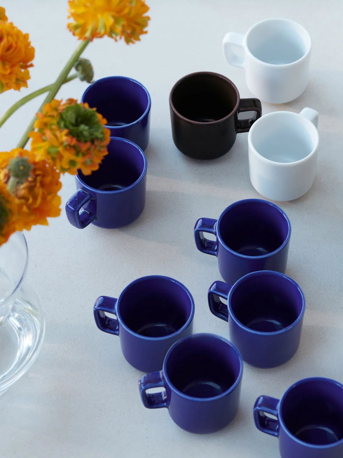LSA Collective krus 2 stk mocha porcelæn