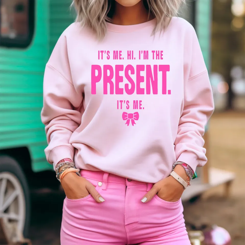 Mugsby It's Me Hi sweatshirt pink S blød