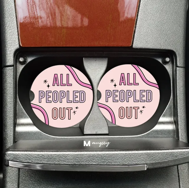Mugsby All Peopled Out krus 325 ml sjovt