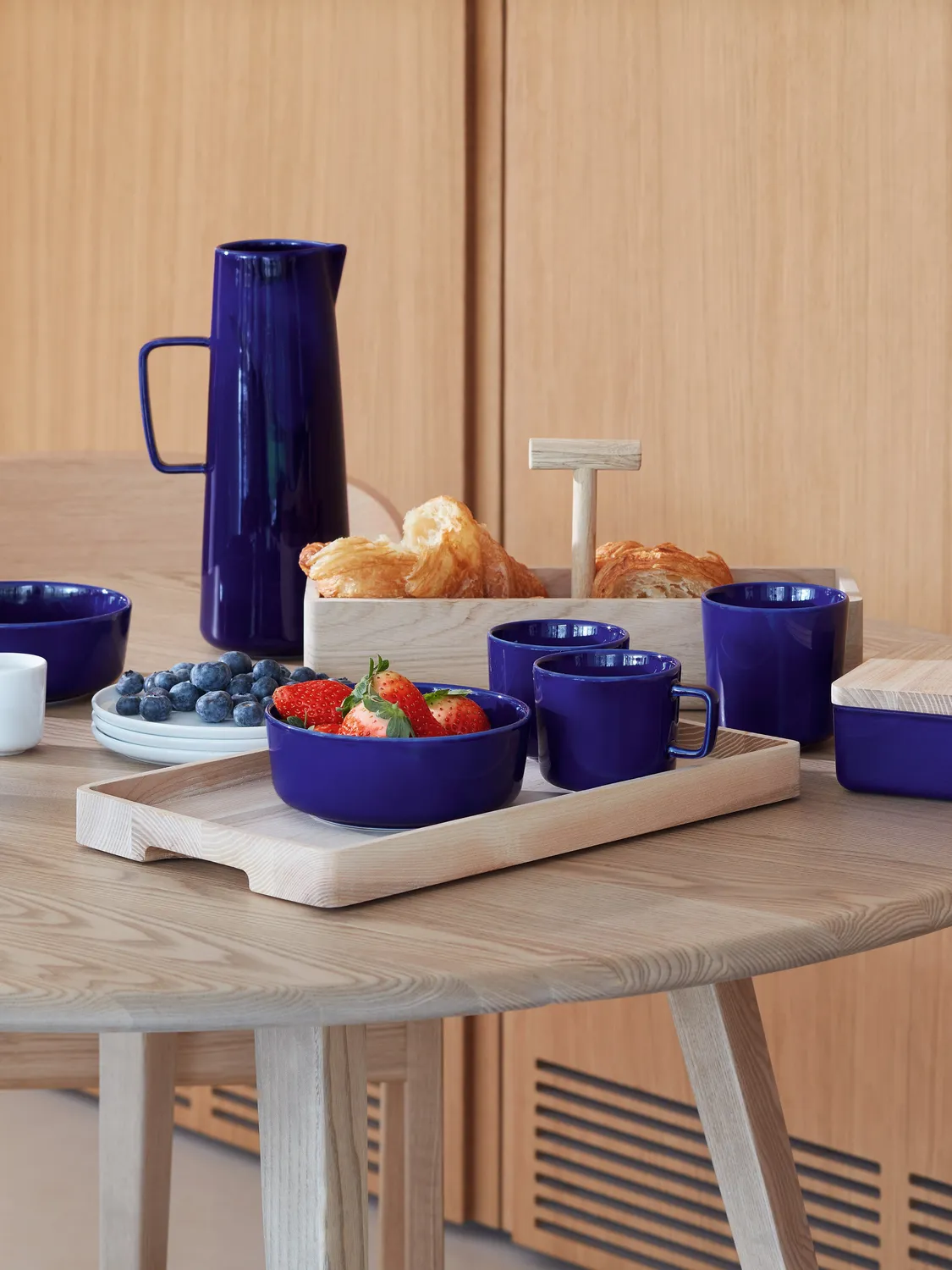 LSA Collective kop 2 stk kobolt porcelæn