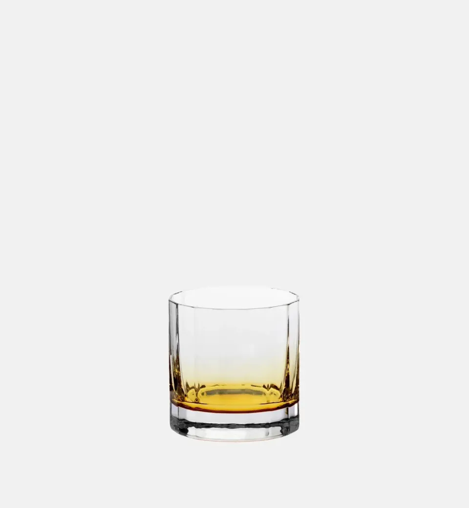 Krosno Futura tumblerglas 230 ml ravfarvet
