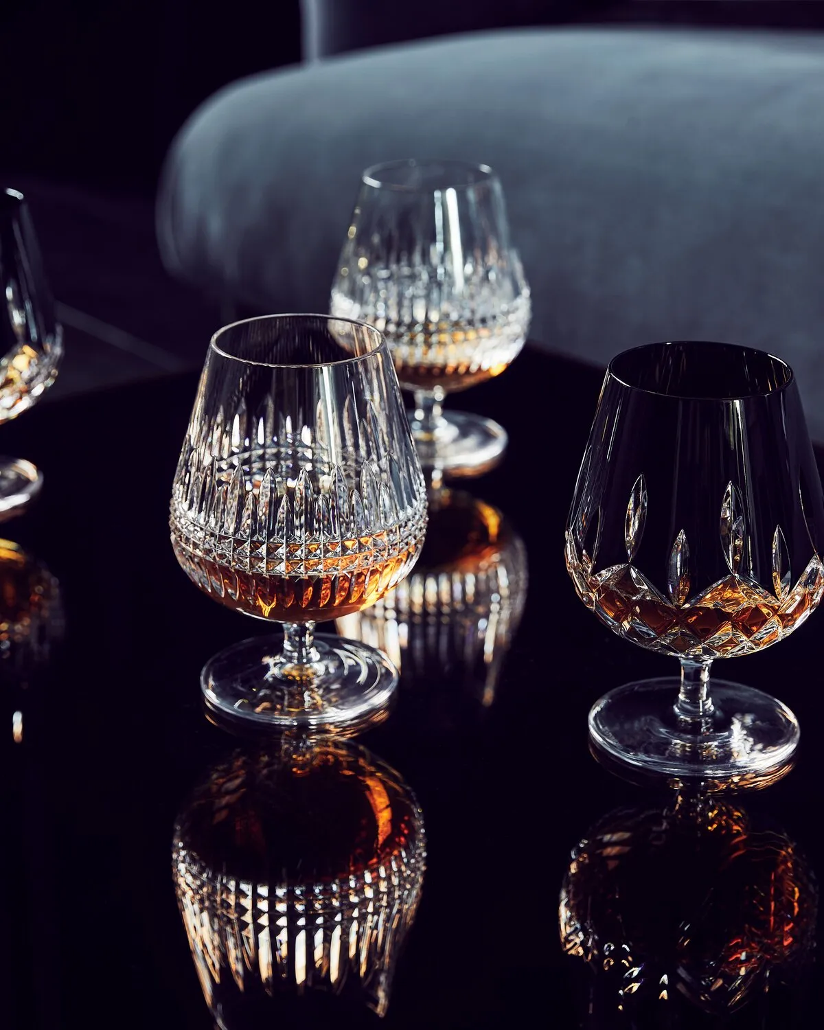 Waterford Lismore Diamond Connoisseur cognacglas 2 stk