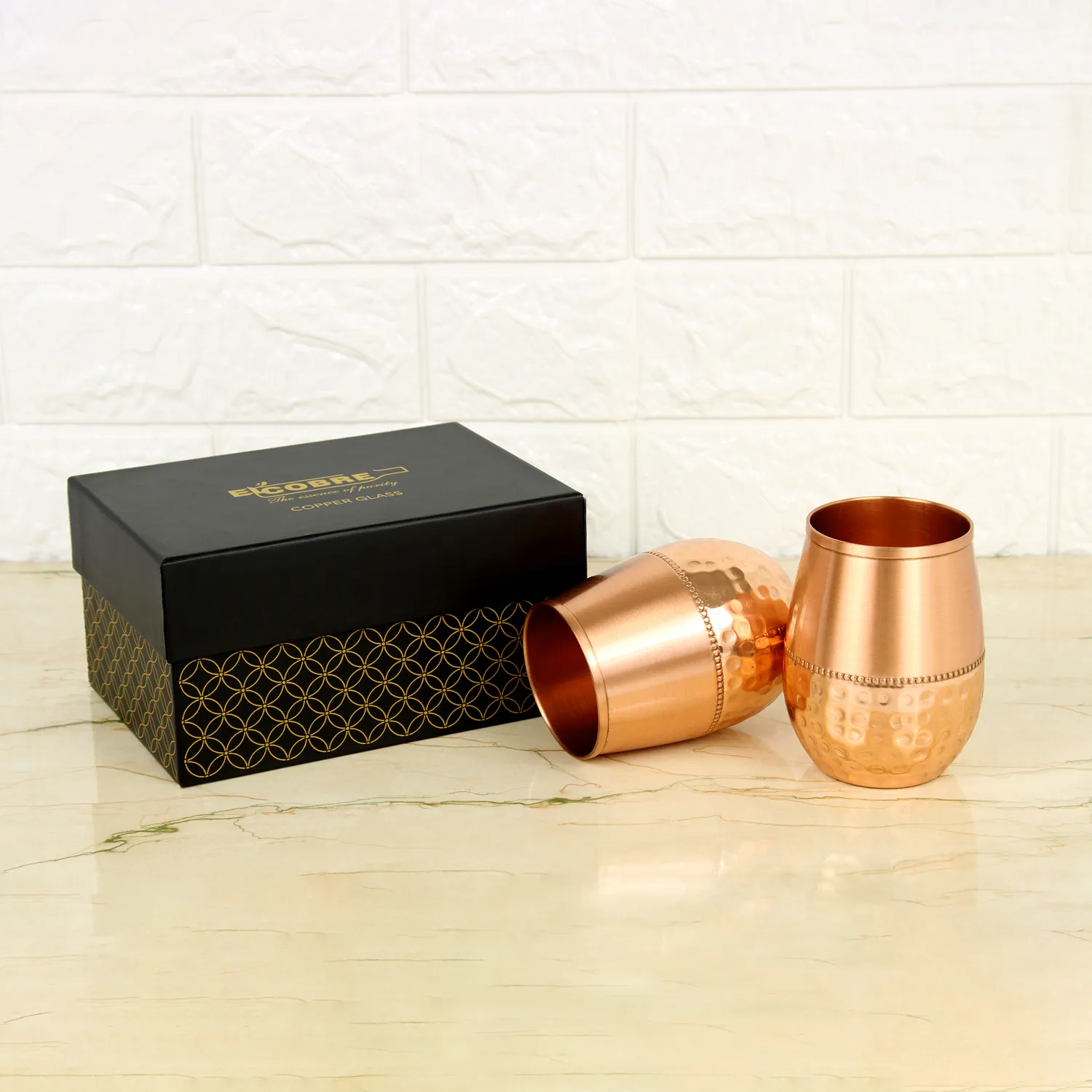 El'Cobre Bottom Sequence kobberglas 2x250 ml sæt