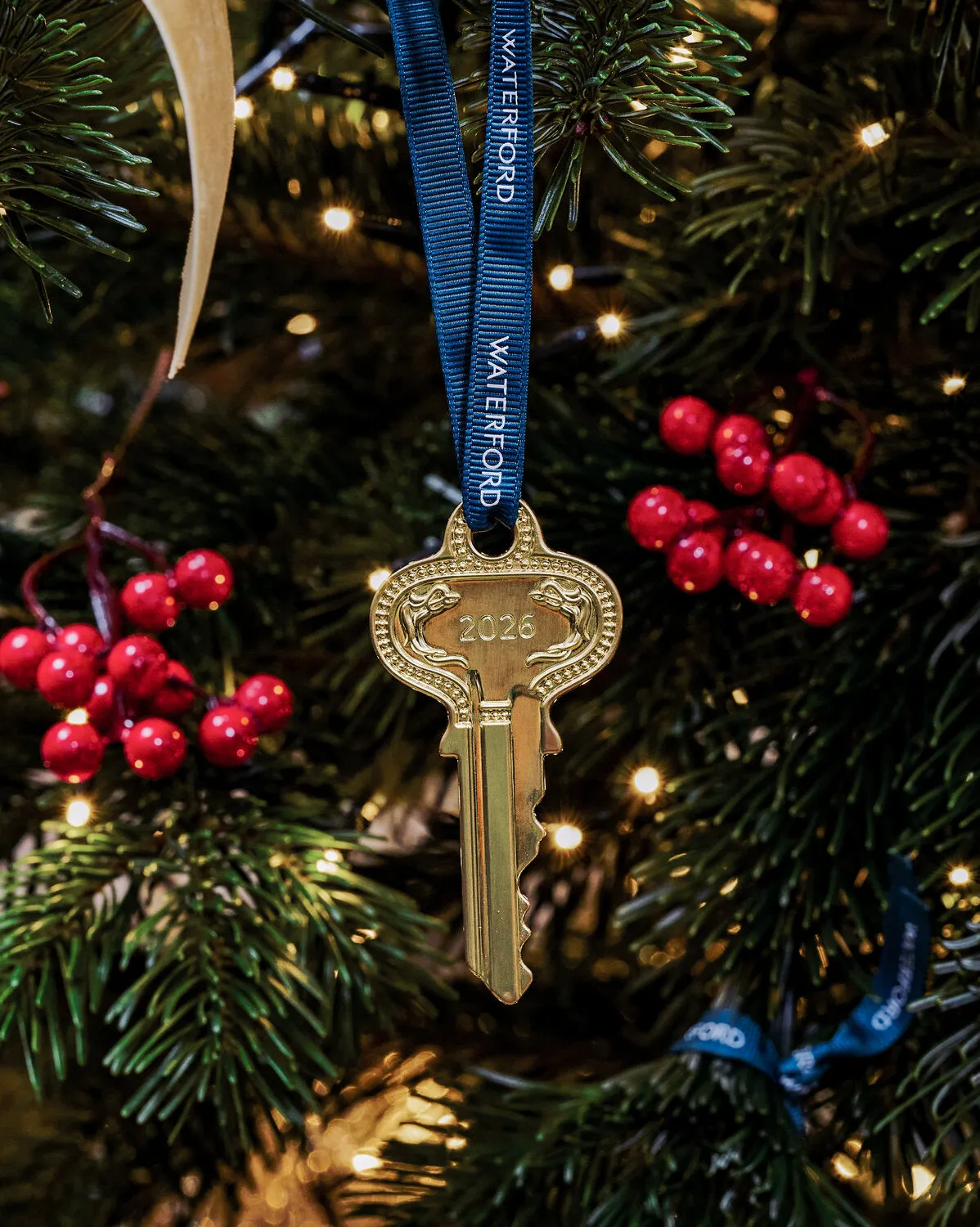 Waterford Christmas Key Golden juleornament 2026 guld