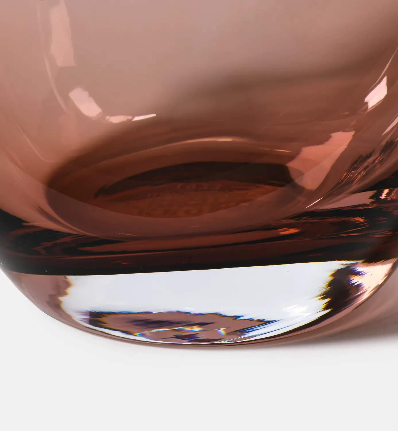 Krosno Flow vase bordeaux 32 cm