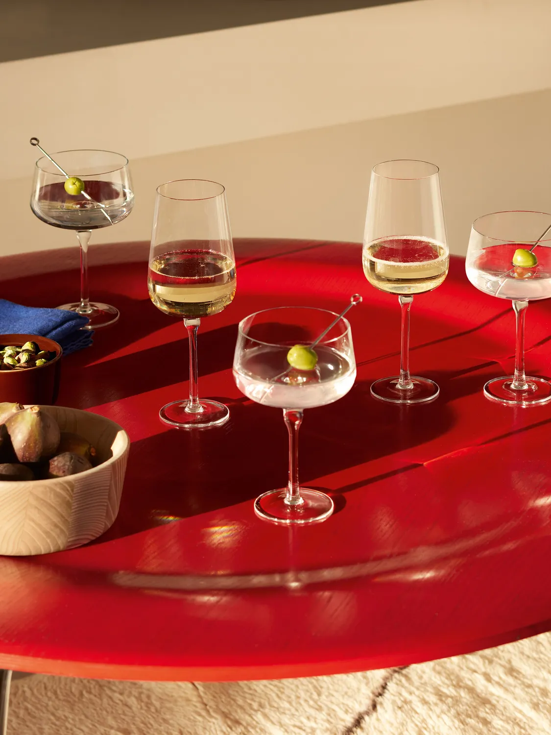 LSA Arc cocktailglas saucer 2 stk blyfrit