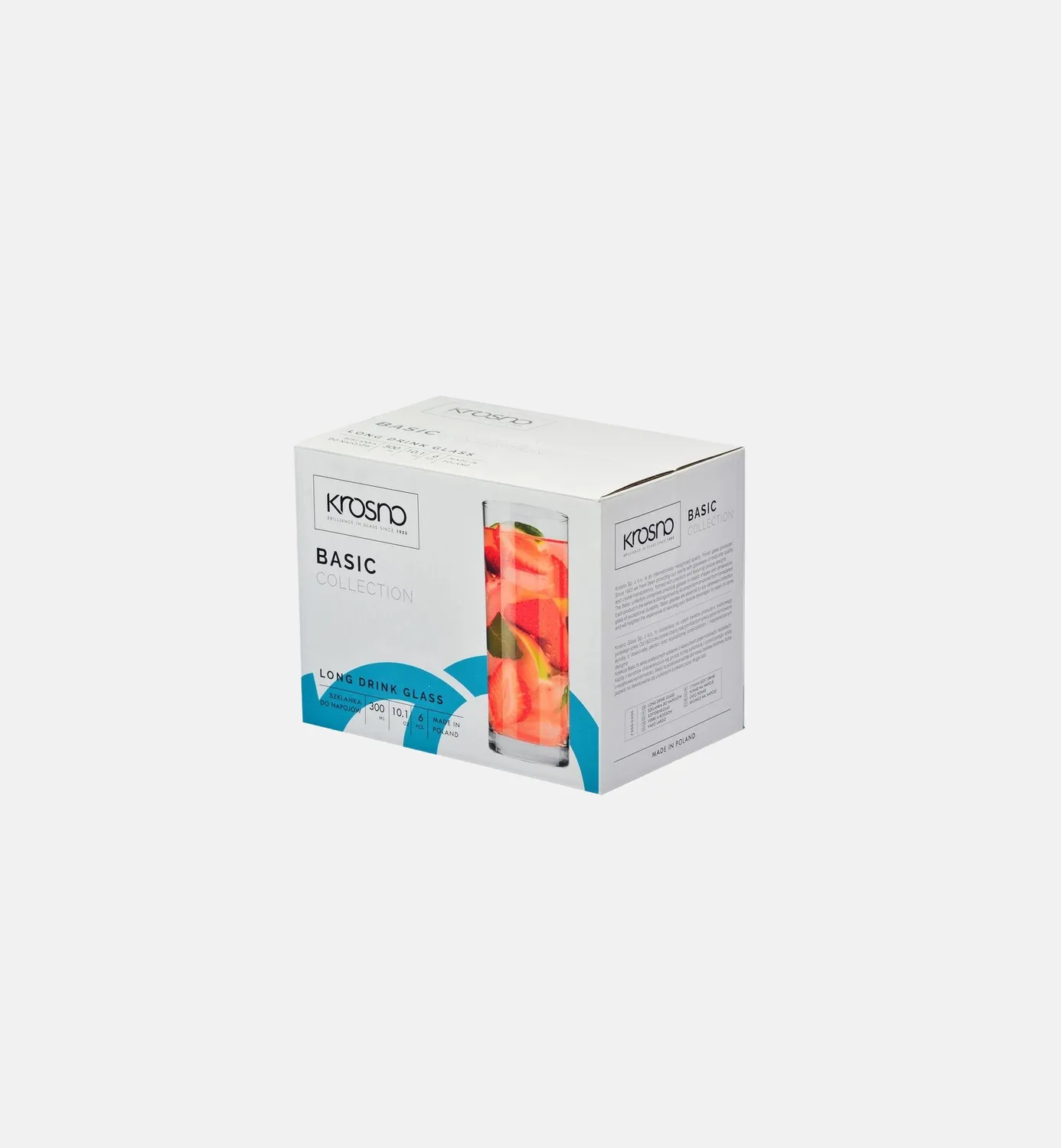 Krosno Long Drink tumbler 300 ml glas