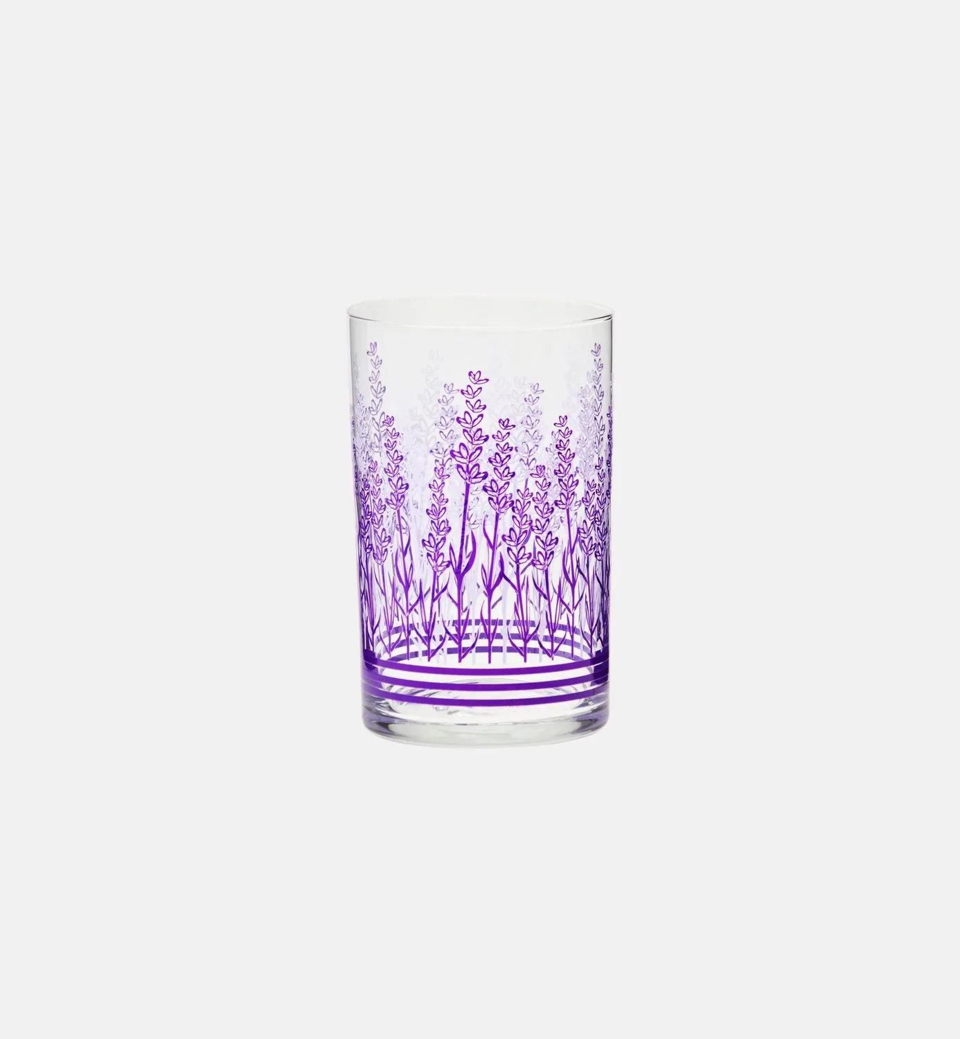 Krosno LAVENDER glas 250 ml 6 stk lavendel