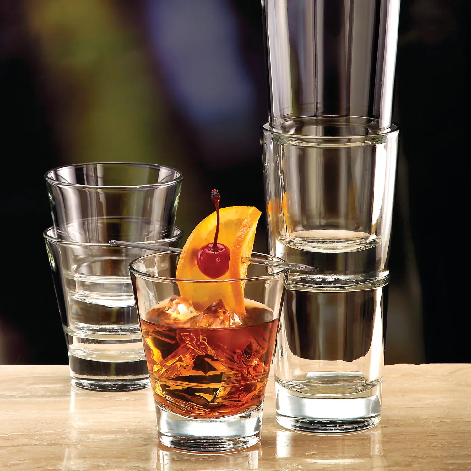 Libbey Endeavor stabelglas 12 stk 266 ml DuraTuff