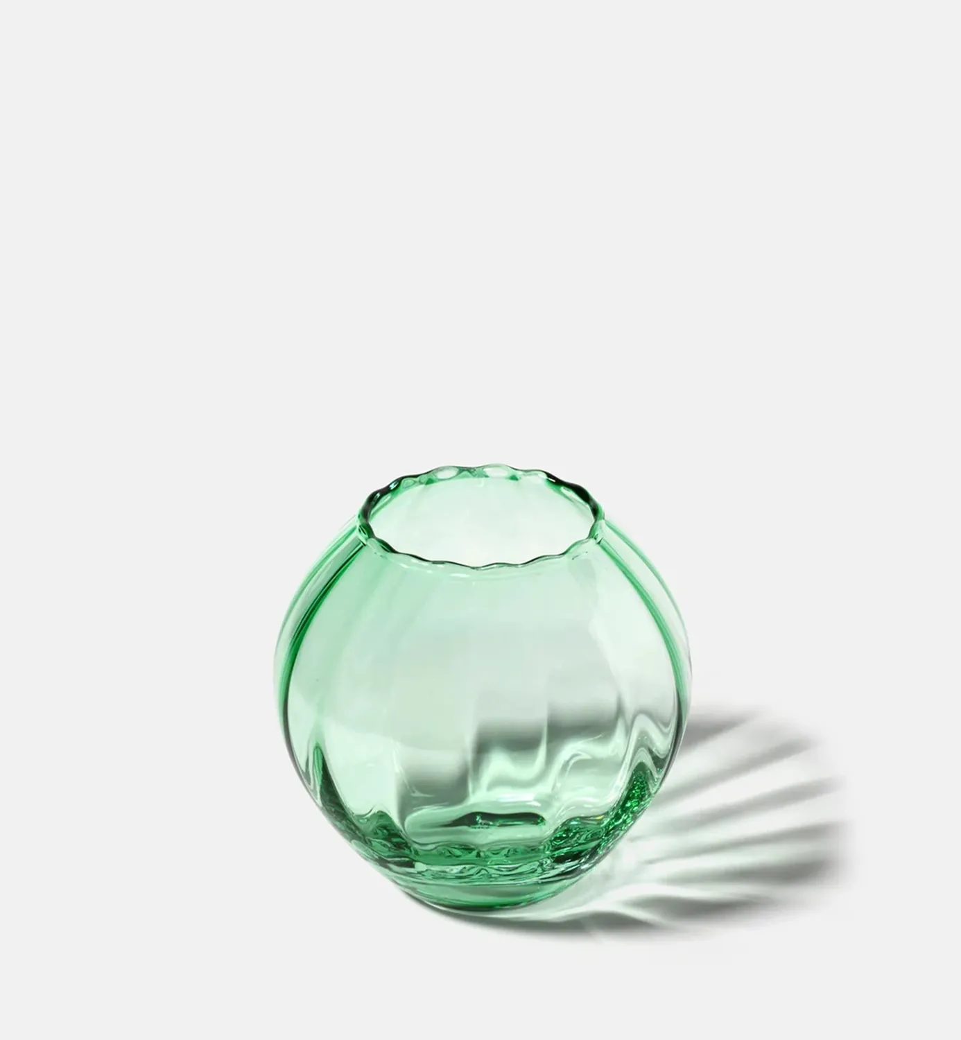Krosno Gemstone lysestage 11,4 cm smaragd sæt