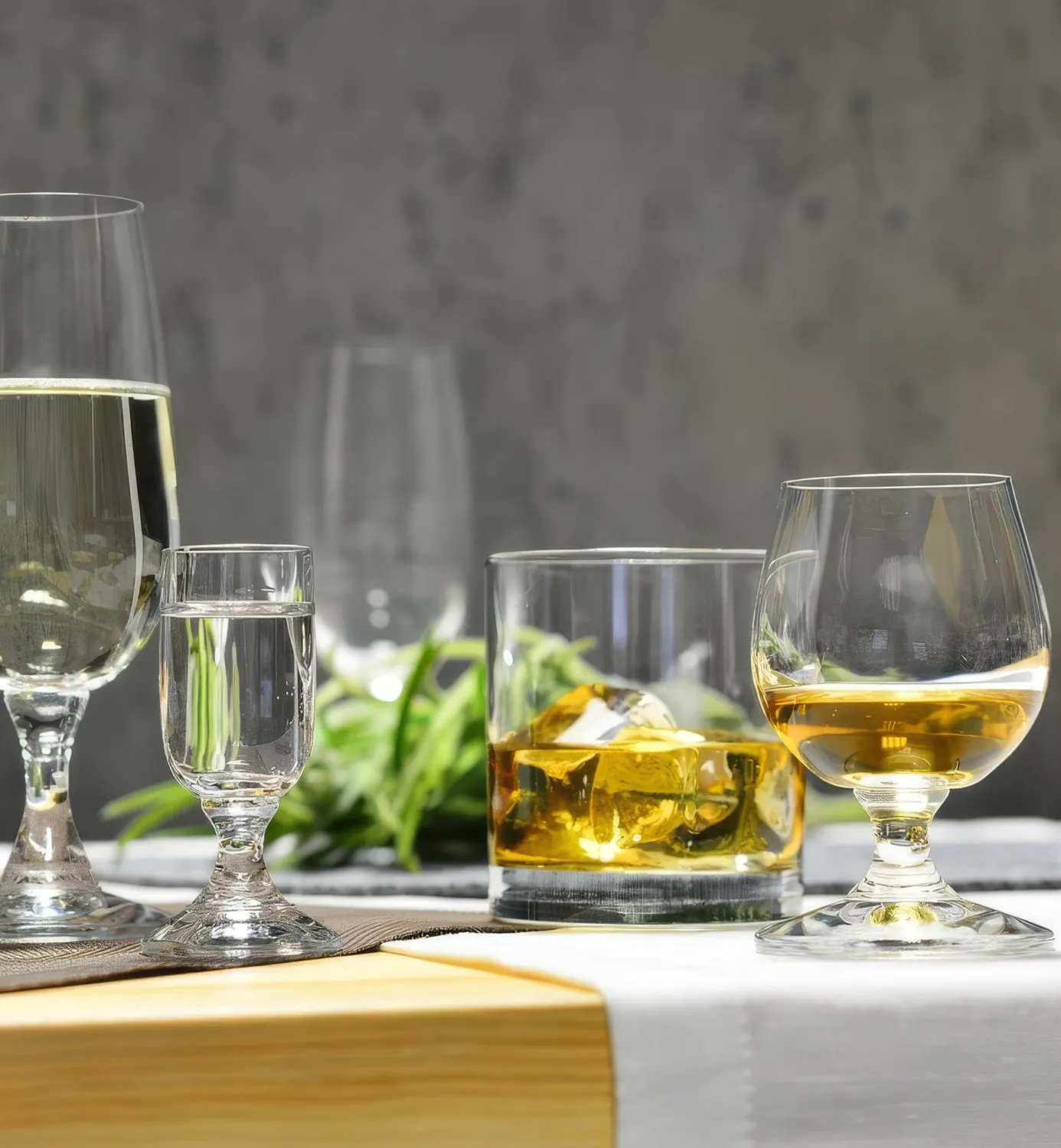 Krosno whiskyglas tumbler 250 ml glas
