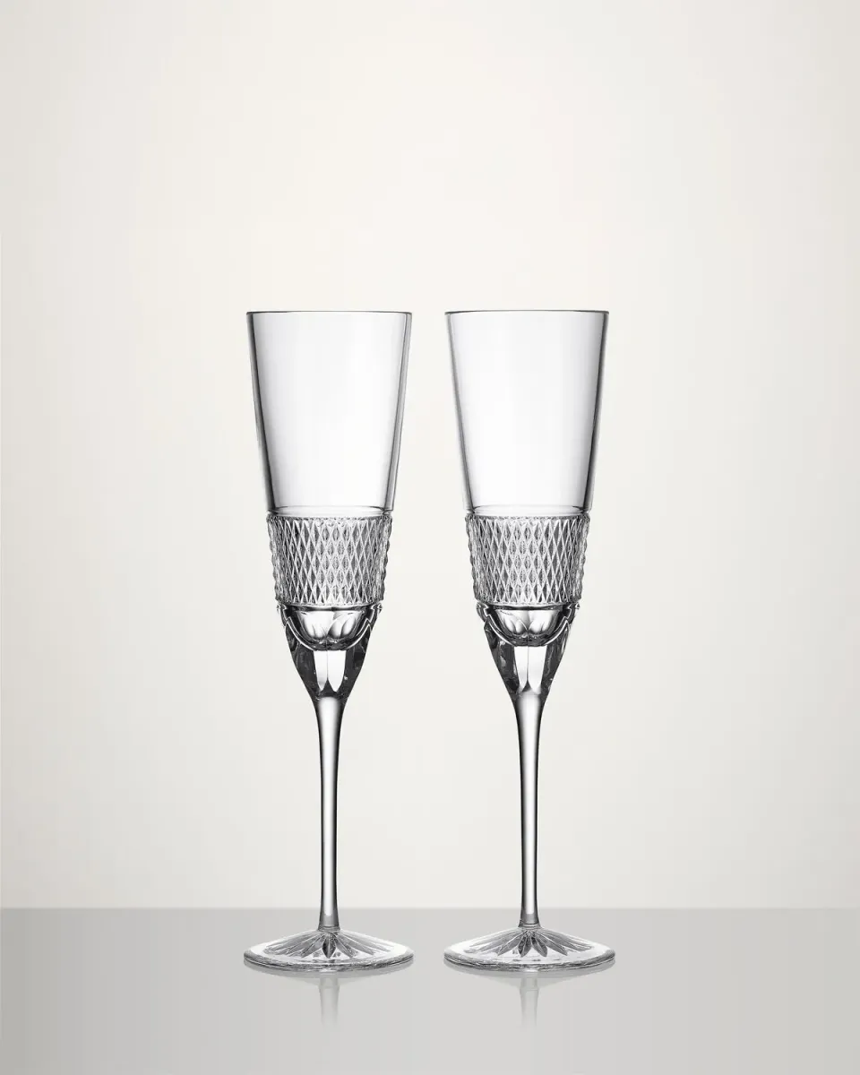 Waterford Copper Coast flute champagneglas 2 stk krystal