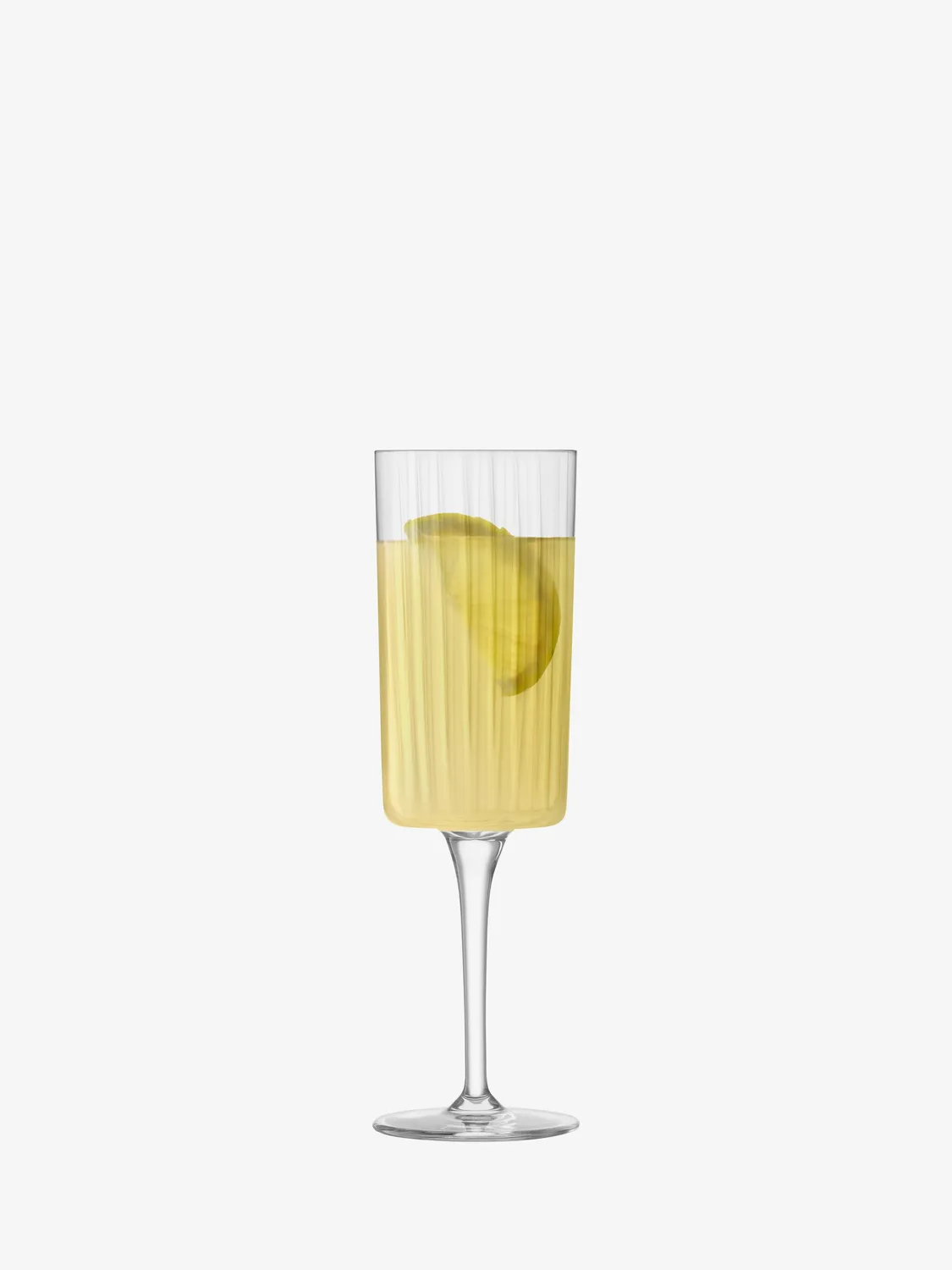 LSA Gio Line champagneglas 4 stk flute tekstureret