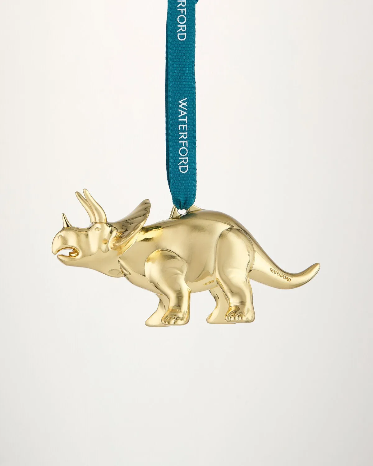 Waterford Christmas Triceratops julepynt guld