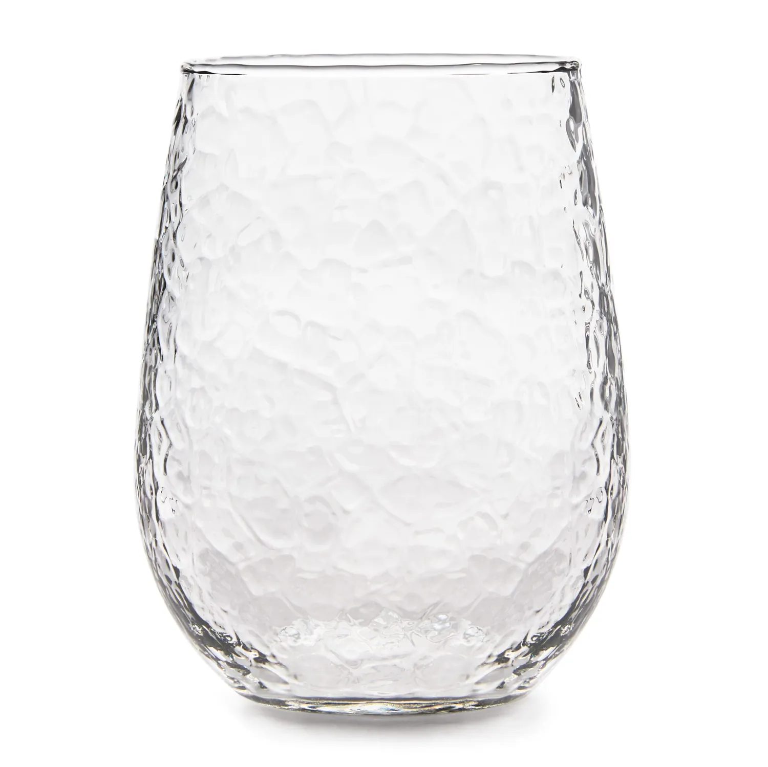 Libbey Hammered stilkløst vinglas 503 ml sæt med 8