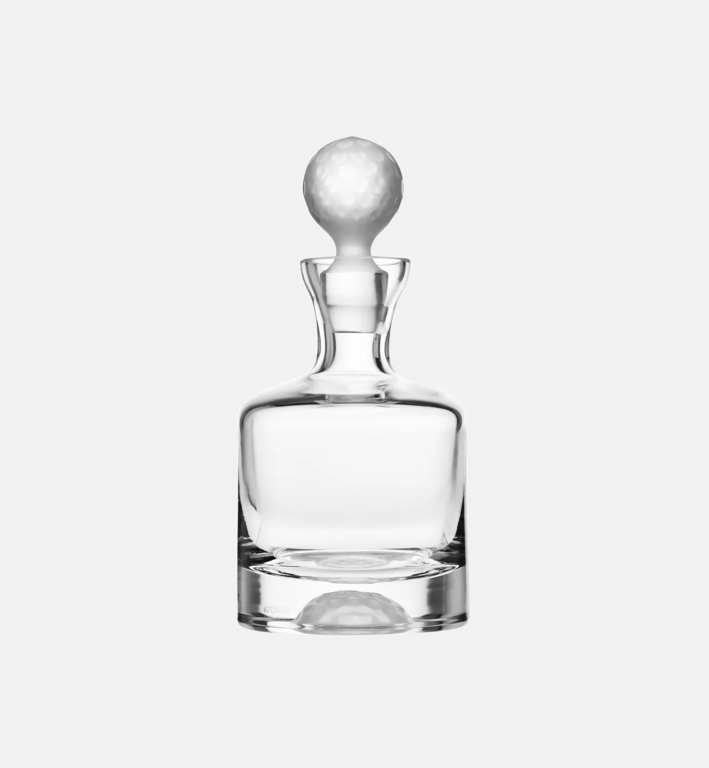 Krosno Golf whiskysæt 5 dele karaffel + 4 glas